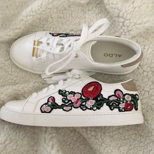 Aldo floral sneakers